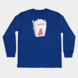 Chinese Takeout Kids Long Sleeve T-Shirt